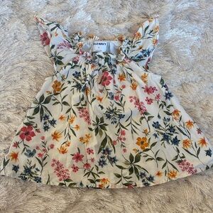 Old Navy Multicolor Floral Baby Dress